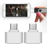 Max Micro USB to USB Converter Mini OTG Cable USB OTG Adapter for Tablet PC