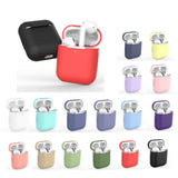 Maxbell Earphones Protective Cover for Airpods Wireless Earphone Case White