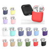 Maxbell Earphones Protective Cover for Airpods Wireless Earphone Case White