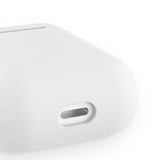 Maxbell Earphones Protective Cover for Airpods Wireless Earphone Case White