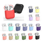 Maxbell Earphones Protective Cover for Airpods Wireless Earphone Case White
