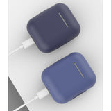 Maxbell Earphones Protective Cover for Airpods Wireless Earphone Case Midnight blue