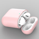 Maxbell Earphones Protective Cover for Airpods Wireless Earphone Case Light pink