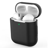 Maxbell Earphones Protective Cover for Airpods Wireless Earphone Case Black