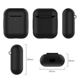 Maxbell Earphones Protective Cover for Airpods Wireless Earphone Case Red