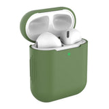 Maxbell Earphones Protective Cover for Airpods Wireless Earphone Case Mustard green