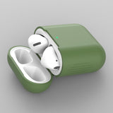 Maxbell Earphones Protective Cover for Airpods Wireless Earphone Case Mustard green