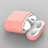 Maxbell Earphones Protective Cover for Airpods Wireless Earphone Case Orange