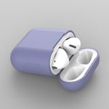 Maxbell Earphones Protective Cover for Airpods Wireless Earphone Case Lavender