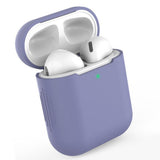 Maxbell Earphones Protective Cover for Airpods Wireless Earphone Case Lavender