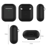 Maxbell Silicone Earphone Case Protective Skin Cover For Apple AirPod White