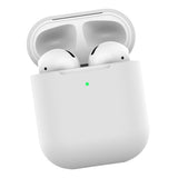 Maxbell Silicone Earphone Case Protective Skin Cover For Apple AirPod White