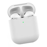 Maxbell Silicone Earphone Case Protective Skin Cover For Apple AirPod White