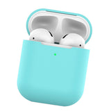 Maxbell Silicone Earphone Case Protective Skin Cover For Apple AirPod Mint Green