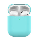 Maxbell Silicone Earphone Case Protective Skin Cover For Apple AirPod Mint Green