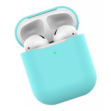 Maxbell Silicone Earphone Case Protective Skin Cover For Apple AirPod Mint Green