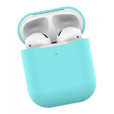 Maxbell Silicone Earphone Case Protective Skin Cover For Apple AirPod Mint Green