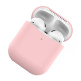 Maxbell Silicone Earphone Case Protective Skin Cover For Apple AirPod Pale Pink