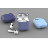 Maxbell Silicone Earphone Case Protective Skin Cover For Apple AirPod Pale Pink