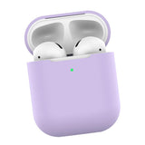 Maxbell Silicone Earphone Case Protective Skin Cover For Apple AirPod Lavender