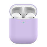 Maxbell Silicone Earphone Case Protective Skin Cover For Apple AirPod Lavender