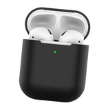 Maxbell Silicone Earphone Case Protective Skin Cover For Apple AirPod Black