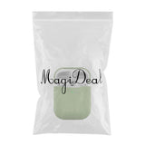 Maxbell Silicone Earphone Case Protective Skin Cover For Apple AirPod Matcha Green