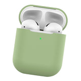 Maxbell Silicone Earphone Case Protective Skin Cover For Apple AirPod Matcha Green