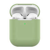 Maxbell Silicone Earphone Case Protective Skin Cover For Apple AirPod Matcha Green