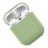 Maxbell Silicone Earphone Case Protective Skin Cover For Apple AirPod Matcha Green