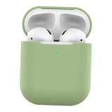 Maxbell Silicone Earphone Case Protective Skin Cover For Apple AirPod Matcha Green