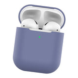 Maxbell Silicone Earphone Case Protective Skin Cover For Apple AirPod Lavender Ash