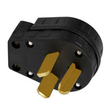 Maxbell NEMA 10-30P Grounding Locking Plug, 30A 250V AC, 3 Pin Male Self-wiring Plug