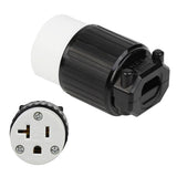 Maxbell NEMA 5-20P Grounding Locking socket, 20A 125V AC, 2 Pole 3 Wire