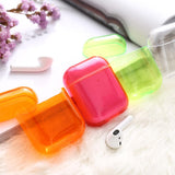 Maxbell Wireless Earphones Protective Case Cover for Airpods 1/2 Generation Orange