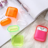 Maxbell Wireless Earphones Protective Case Cover for Airpods 1/2 Generation Orange