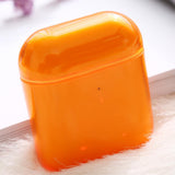 Maxbell Wireless Earphones Protective Case Cover for Airpods 1/2 Generation Orange