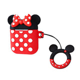 Maxbell Airpods Headphones Silicone Case Drop proof Dustproof Minnie