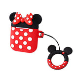 Maxbell Airpods Headphones Silicone Case Drop proof Dustproof Minnie