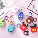 Maxbell Airpods Headphones Silicone Case Drop proof Dustproof Minnie