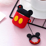 Maxbell Airpods Headphones Silicone Case Drop proof Dustproof Mickey