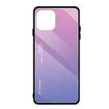 Maxbell Gradient glass cover case for iPhone 11 Purple 6.5 inch for iPhone11 Pro MAX - Aladdin Shoppers