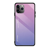 Maxbell Gradient glass cover case for iPhone 11 Purple 6.5 inch for iPhone11 Pro MAX - Aladdin Shoppers