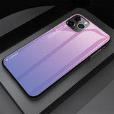 Maxbell Gradient glass cover case for iPhone 11 Purple 6.5 inch for iPhone11 Pro MAX - Aladdin Shoppers