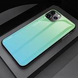Maxbell Gradient glass cover case for iPhone 11 Green 6.5 inch for iPhone11 Pro MAX - Aladdin Shoppers