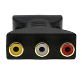 Max USB Male To 3 RCA Female Audio Video Adapter AV Converter Cable Cord HDTV TV