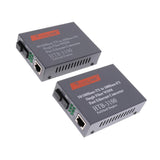 Maxbell 10/100M Singlemode 25KM Simplex SC Fiber Optic to  Ethernet Converter EU