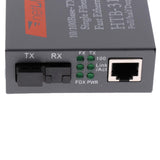 Maxbell 10/100M Singlemode 25KM Simplex SC Fiber Optic to  Ethernet Converter EU