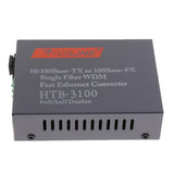 Maxbell 10/100M Singlemode 25KM Simplex SC Fiber Optic to  Ethernet Converter EU