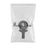 Maxbell Manual DIY Plastic LetterEmbossing Typewriter 3D Mini Label Printer Black